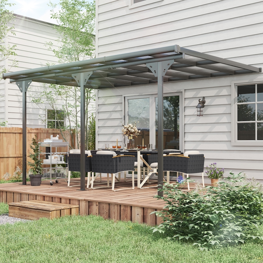 Image 993284_ALTMORE9.jpg, Product 993-284 / Price $494.99 - $519.99, Outsunny Outdoor Hardtop Pergola Gazebo for Patio with Adjustable Height from Outsunny on TSC.ca's Home & Garden department