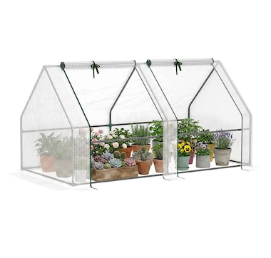 Outsunny 6' x 3' x 3' Portable Tunnel Greenhouse