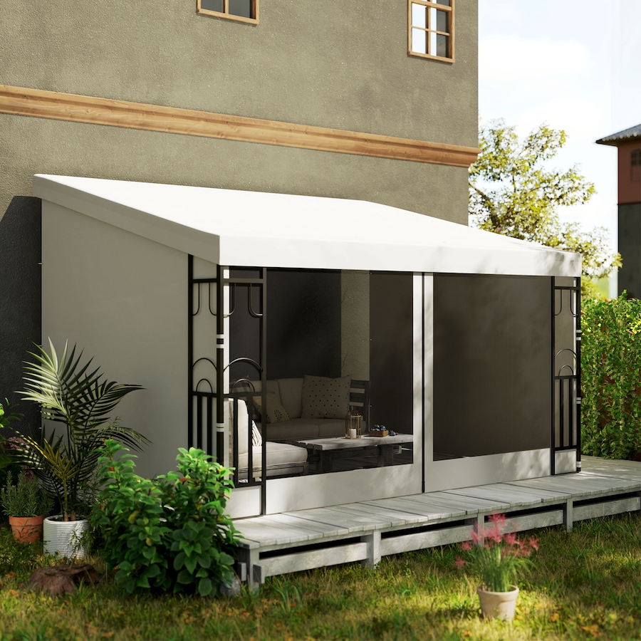 Image 993296_ALTMORE14.jpg, Product 993-296 / Price $199.99 - $269.99, Outsunny 10' x 13' Lean to Outdoor Pergola Canopy from Outsunny on TSC.ca's Home & Garden department