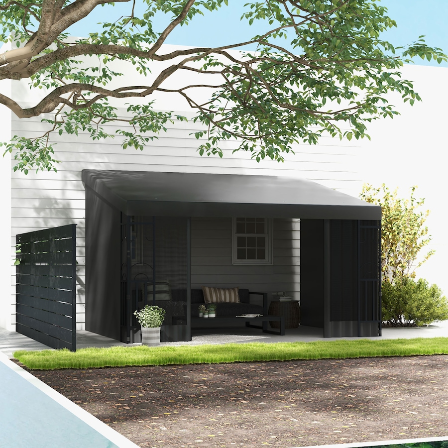 Image 993296_ALTMORE17.jpg, Product 993-296 / Price $199.99 - $269.99, Outsunny 10' x 13' Lean to Outdoor Pergola Canopy from Outsunny on TSC.ca's Home & Garden department