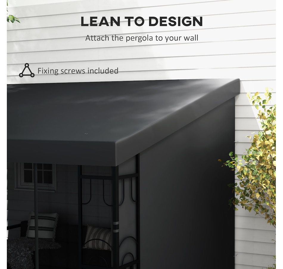 Image 993296_ALTMORE19.jpg, Product 993-296 / Price $259.99 - $289.99, Outsunny 10' x 13' Lean to Outdoor Pergola Canopy from Outsunny on TSC.ca's Home & Garden department