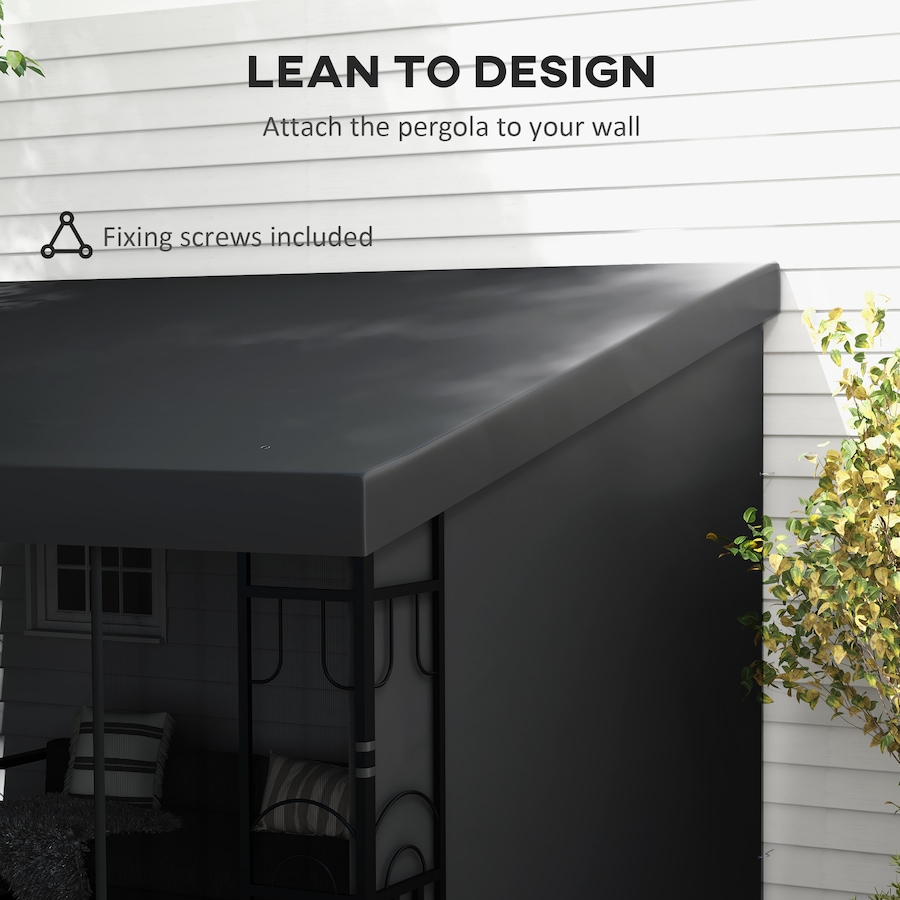 Image 993296_ALTMORE19.jpg, Product 993-296 / Price $199.99 - $269.99, Outsunny 10' x 13' Lean to Outdoor Pergola Canopy from Outsunny on TSC.ca's Home & Garden department