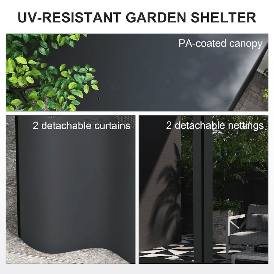 Image 993296_ALTMORE20.jpg, Product 993-296 / Price $199.99 - $269.99, Outsunny 10' x 13' Lean to Outdoor Pergola Canopy from Outsunny on TSC.ca's Home & Garden department