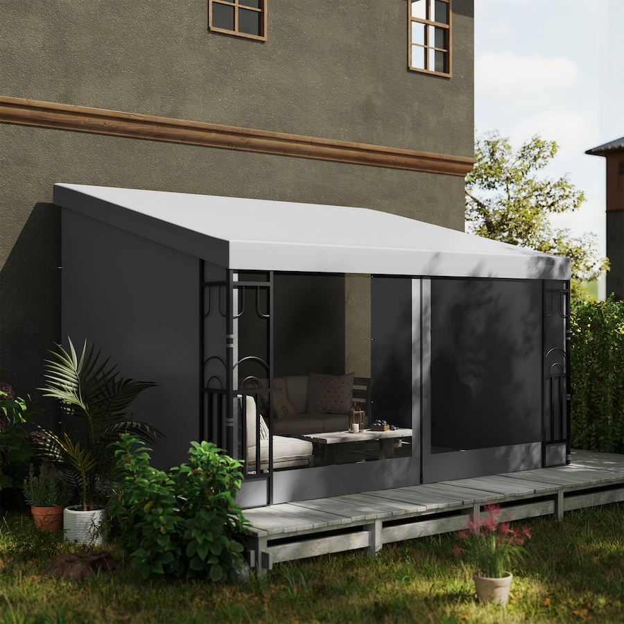 Image 993296_ALTMORE6.jpg, Product 993-296 / Price $199.99 - $269.99, Outsunny 10' x 13' Lean to Outdoor Pergola Canopy from Outsunny on TSC.ca's Home & Garden department
