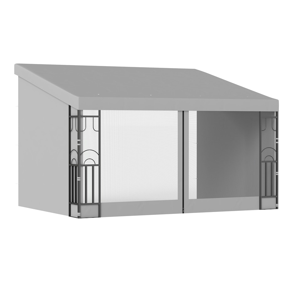 Image 993296_ST01.jpg, Product 993-296 / Price $259.99 - $289.99, Outsunny 10' x 13' Lean to Outdoor Pergola Canopy from Outsunny on TSC.ca's Home & Garden department
