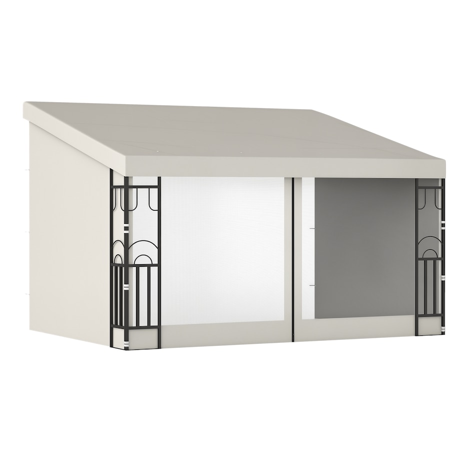 Image 993296_ST02.jpg, Product 993-296 / Price $259.99 - $289.99, Outsunny 10' x 13' Lean to Outdoor Pergola Canopy from Outsunny on TSC.ca's Home & Garden department