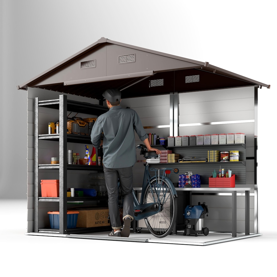 Image 993297_ALTMORE16.jpg, Product 993-297 / Price $479.99, Outsunny 7.5' x 6.5' Outdoor Storage Shed from Outsunny on TSC.ca's Home & Garden department