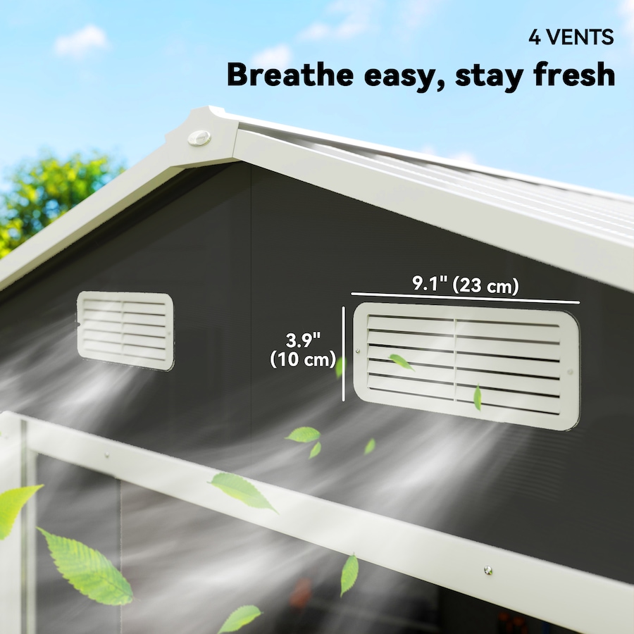 Image 993297_ALTMORE22.jpg, Product 993-297 / Price $479.99, Outsunny 7.5' x 6.5' Outdoor Storage Shed from Outsunny on TSC.ca's Home & Garden department