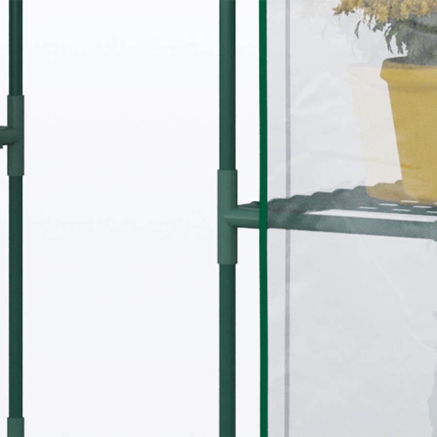 Image 993324_ALTMORE7.jpg, Product 993-324 / Price $69.99 - $74.99, Outsunny 3-Tier Mini Greenhouse, Walk-in Greenhouse from Outsunny on TSC.ca's Home & Garden department
