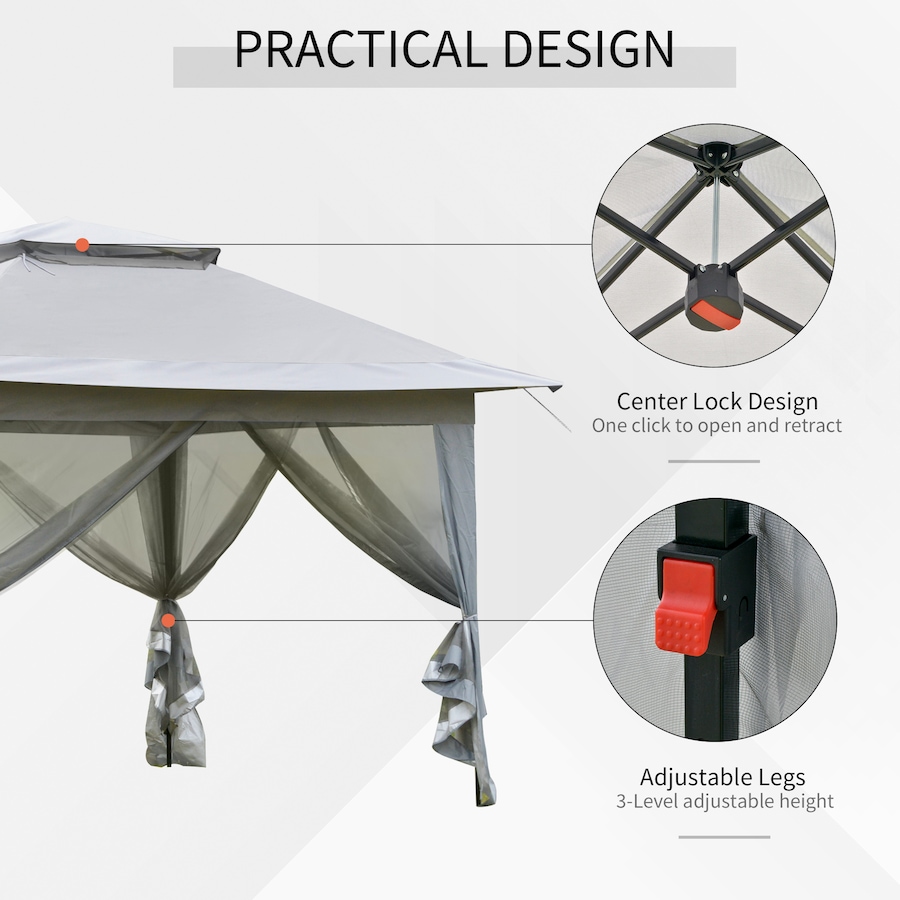 Image 993326_ALTMORE3.jpg, Product 993-326 / Price $249.99, Outsunny 12' x 12' Foldable Pop-up Party Tent from Outsunny on TSC.ca's Home & Garden department