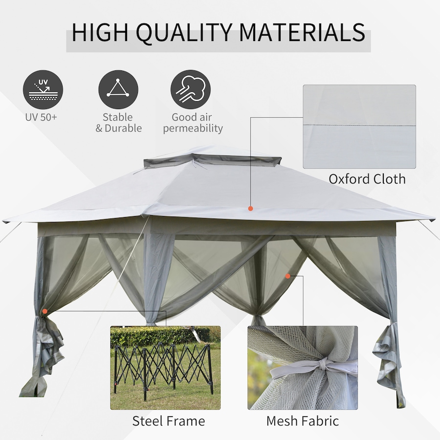 Image 993326_ALTMORE5.jpg, Product 993-326 / Price $249.99, Outsunny 12' x 12' Foldable Pop-up Party Tent from Outsunny on TSC.ca's Home & Garden department