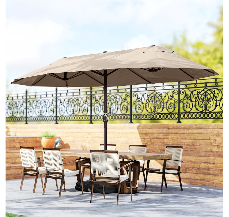 Image 993363_ALTMORE24.jpg, Product 993-363 / Price $169.99 - $189.99, Outsunny 15' Outdoor Patio Umbrella from Outsunny on TSC.ca's Home & Garden department