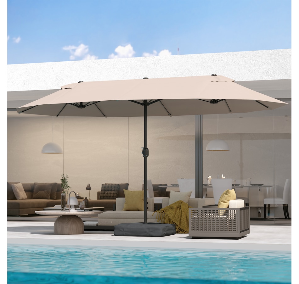 Image 993363_ALTMORE8.jpg, Product 993-363 / Price $169.99 - $189.99, Outsunny 15' Outdoor Patio Umbrella from Outsunny on TSC.ca's Home & Garden department
