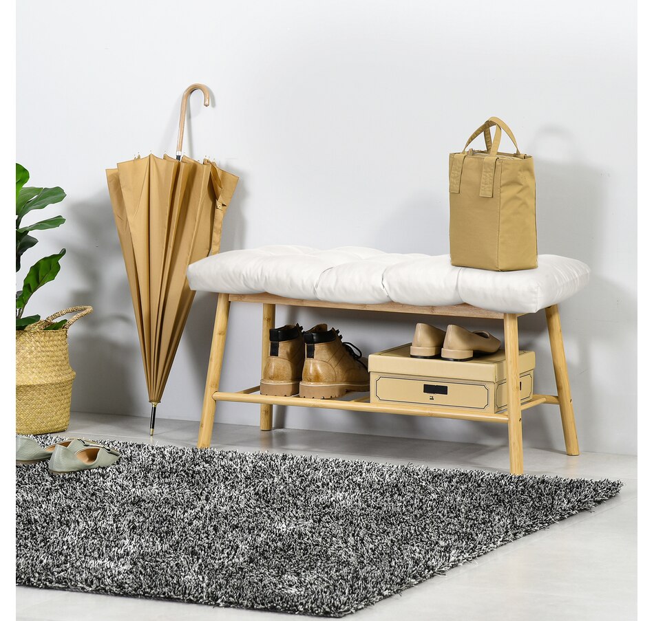 Image 993372_ALTMORE22.jpg, Product 993-372 / Price $79.99 - $89.99, Outsunny 2 PCs Patio Bench Cushions 2 Seater Outdoor Loveseat Cushion Black from Outsunny on TSC.ca's Home & Garden department