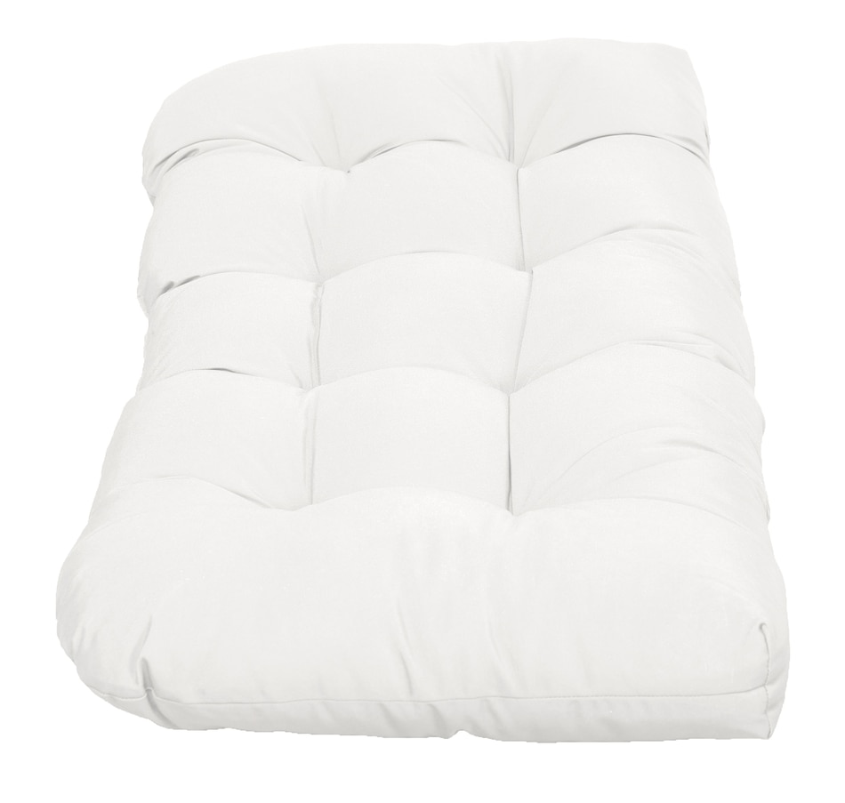 Image 993372_ALTMORE23.jpg, Product 993-372 / Price $79.99 - $89.99, Outsunny 2 PCs Patio Bench Cushions 2 Seater Outdoor Loveseat Cushion Black from Outsunny on TSC.ca's Home & Garden department