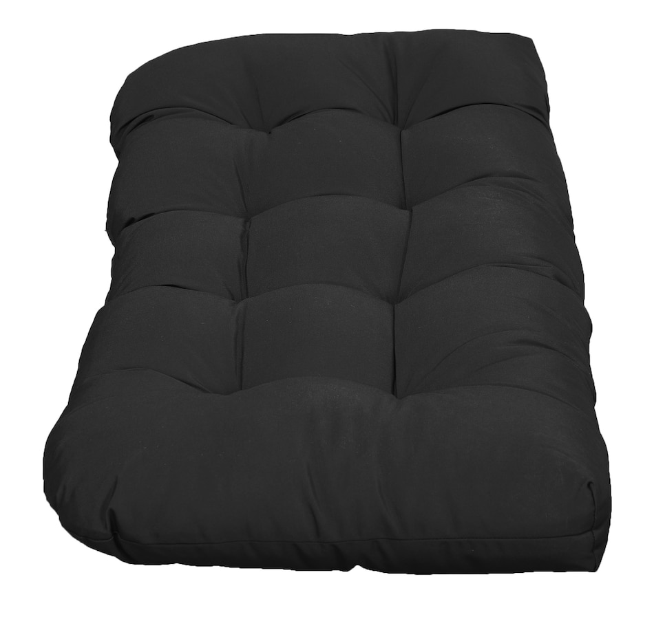 Image 993372_ALTMORE7.jpg, Product 993-372 / Price $79.99 - $89.99, Outsunny 2 PCs Patio Bench Cushions 2 Seater Outdoor Loveseat Cushion Black from Outsunny on TSC.ca's Home & Garden department