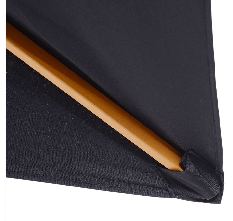 Image 993388_ALTMORE15.jpg, Product 993-388 / Price $69.99, Outsunny 7' x 10' Wooden Patio Umbrella from Outsunny on TSC.ca's Home & Garden department