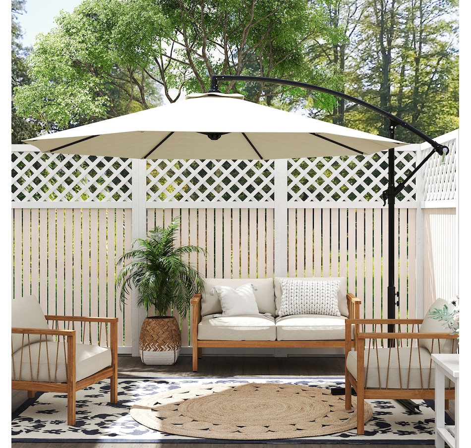 Image 993389_ALTMORE15.jpg, Product 993-389 / Price $109.99 - $129.99, Outsunny 10' Deluxe Patio Umbrella from Outsunny on TSC.ca's Home & Garden department