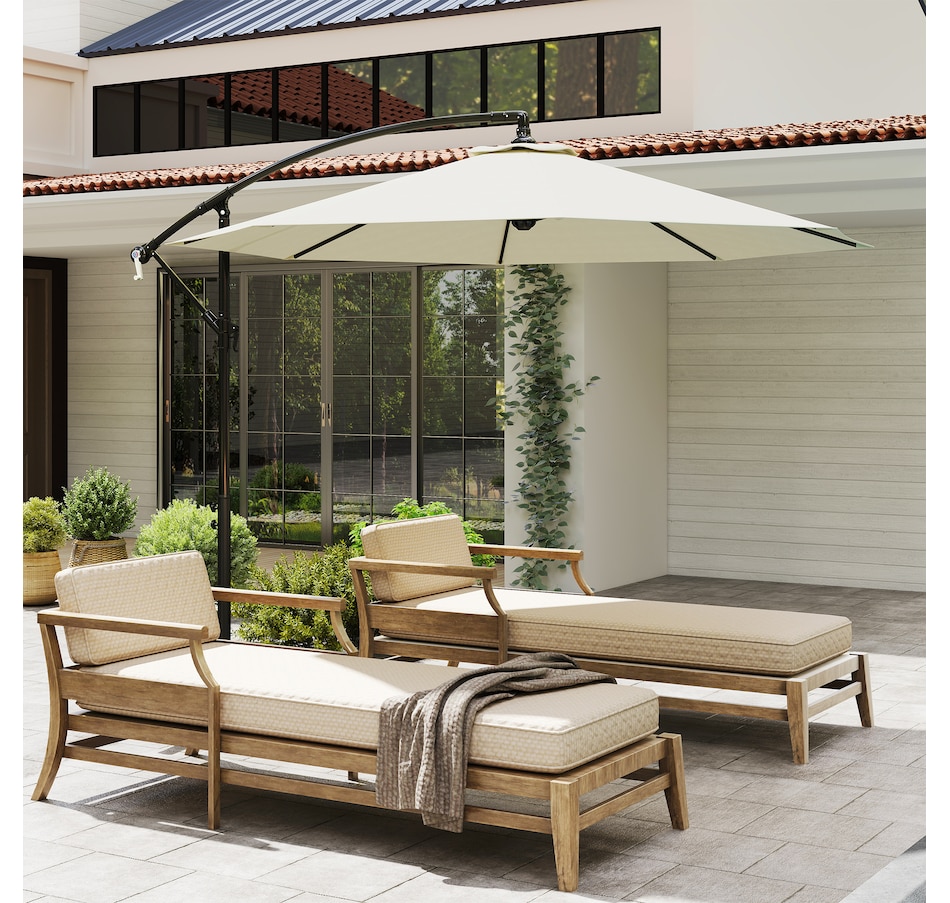 Image 993389_ALTMORE16.jpg, Product 993-389 / Price $109.99 - $129.99, Outsunny 10' Deluxe Patio Umbrella from Outsunny on TSC.ca's Home & Garden department
