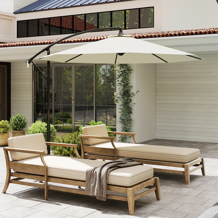 Image 993389_ALTMORE16.jpg, Product 993-389 / Price $114.99 - $119.99, Outsunny 10' Deluxe Patio Umbrella from Outsunny on TSC.ca's Home & Garden department