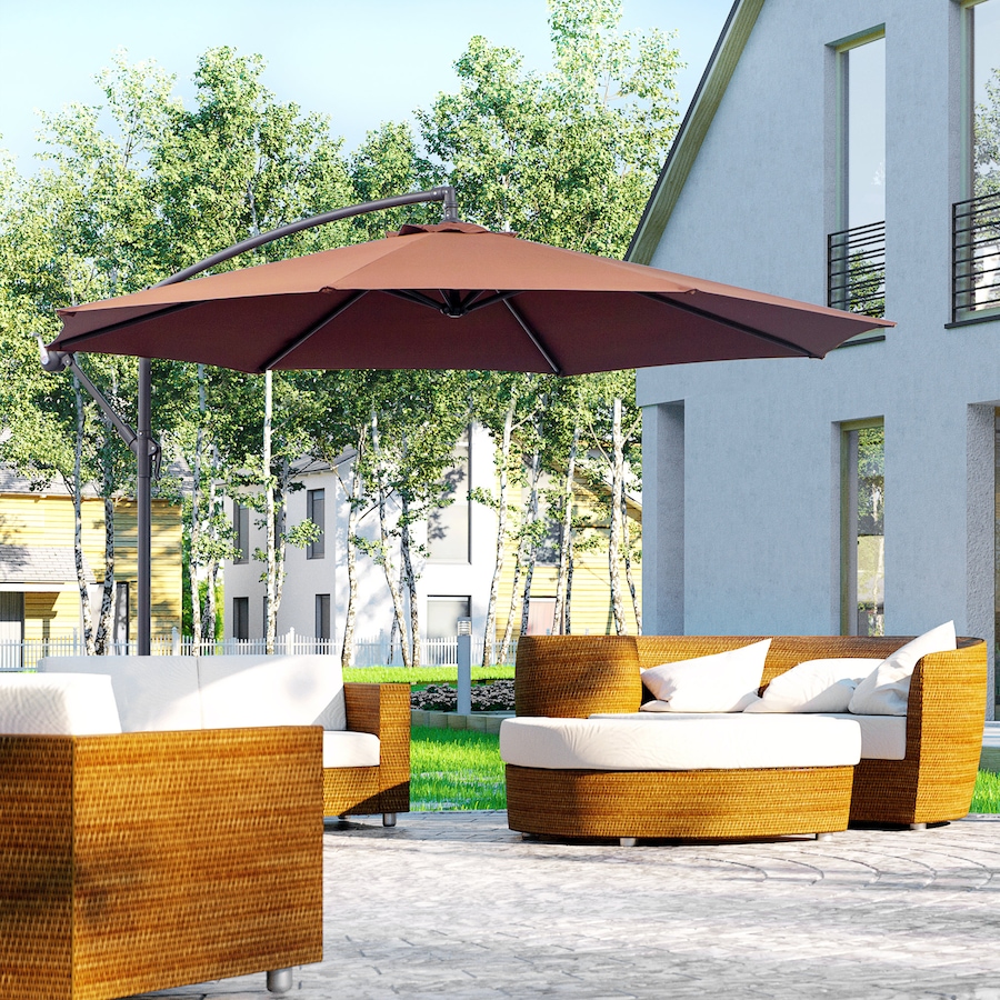 Image 993389_ALTMORE17.jpg, Product 993-389 / Price $114.99 - $119.99, Outsunny 10' Deluxe Patio Umbrella from Outsunny on TSC.ca's Home & Garden department