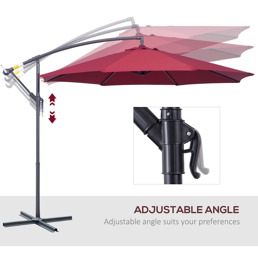 Image 993389_ALTMORE28.jpg, Product 993-389 / Price $114.99 - $119.99, Outsunny 10' Deluxe Patio Umbrella from Outsunny on TSC.ca's Home & Garden department