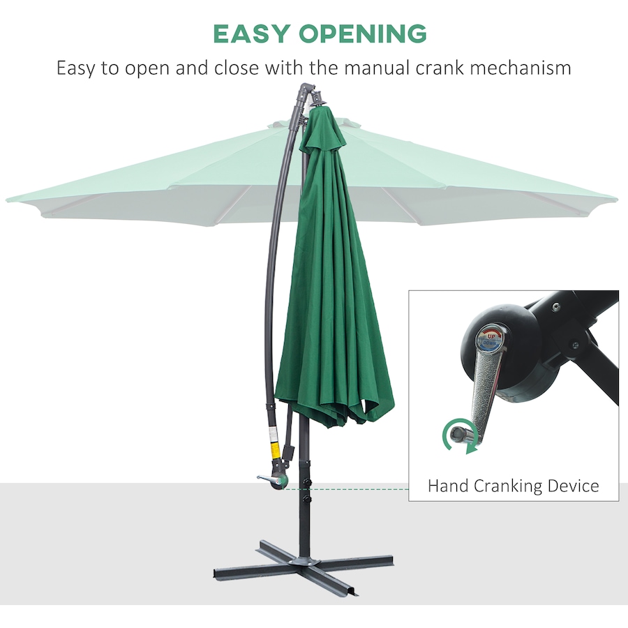 Image 993389_ALTMORE3.jpg, Product 993-389 / Price $114.99 - $119.99, Outsunny 10' Deluxe Patio Umbrella from Outsunny on TSC.ca's Home & Garden department