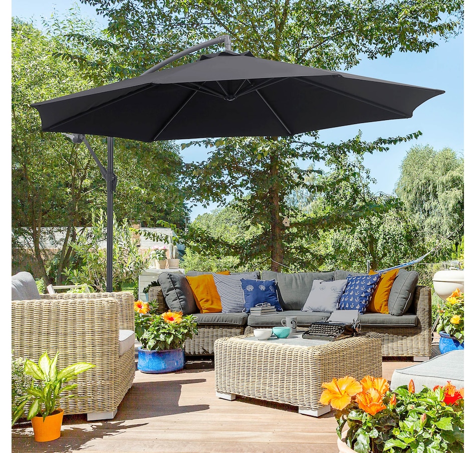 Image 993389_ALTMORE33.jpg, Product 993-389 / Price $109.99 - $129.99, Outsunny 10' Deluxe Patio Umbrella from Outsunny on TSC.ca's Home & Garden department