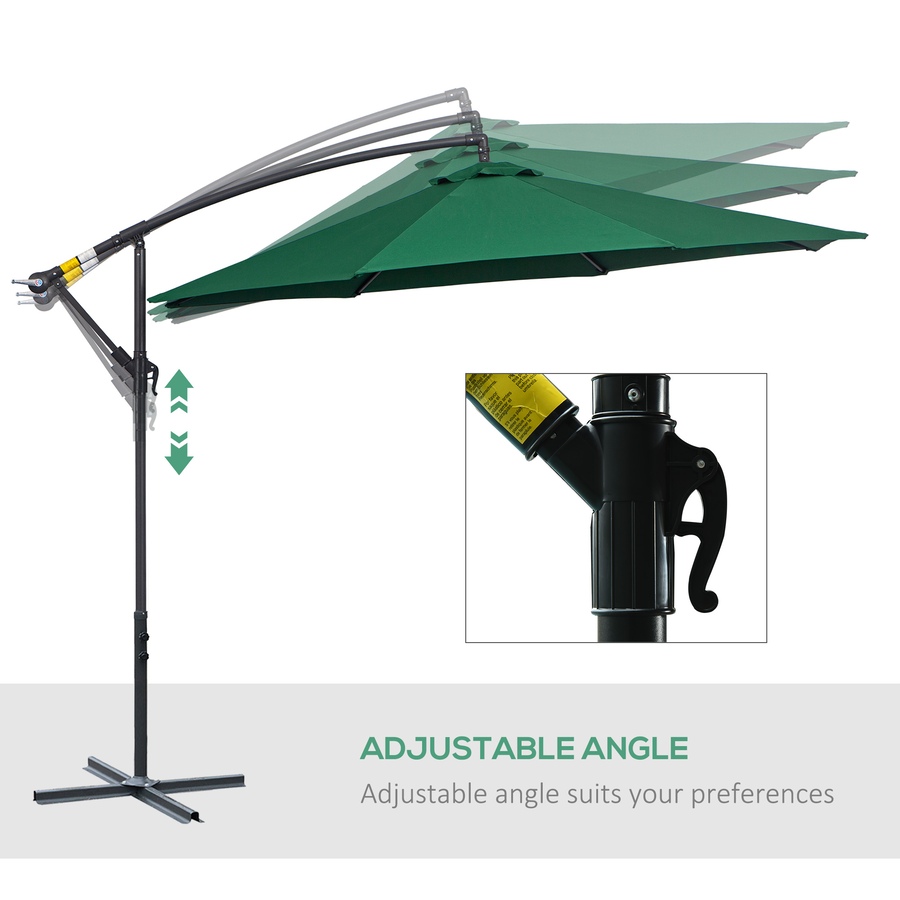 Image 993389_ALTMORE4.jpg, Product 993-389 / Price $114.99 - $119.99, Outsunny 10' Deluxe Patio Umbrella from Outsunny on TSC.ca's Home & Garden department