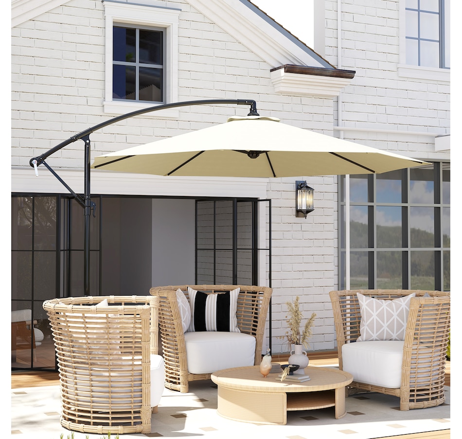 Image 993389_ALTMORE9.jpg, Product 993-389 / Price $109.99 - $129.99, Outsunny 10' Deluxe Patio Umbrella from Outsunny on TSC.ca's Home & Garden department