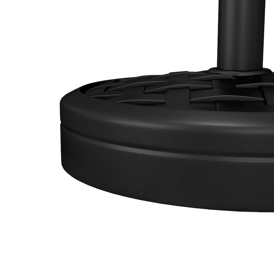 Image 993397_ALTMORE8.jpg, Product 993-397 / Price $69.99, Outsunny 40lbs. Umbrella Base with Rattan Effect, Round Umbrella Stand, Black from Outsunny on TSC.ca's Home & Garden department