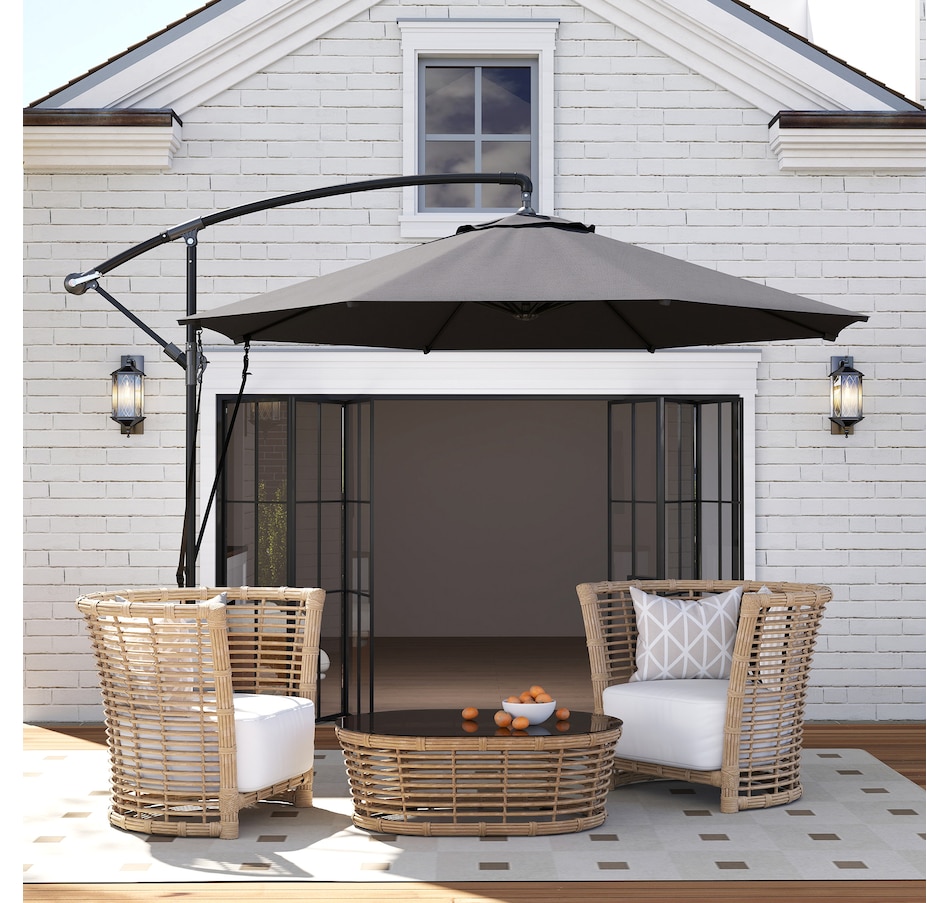 Image 993402_ALTMORE10.jpg, Product 993-402 / Price $129.99, Outsunny 9.5FT Cantilever Patio Umbrella from Outsunny on TSC.ca's Home & Garden department