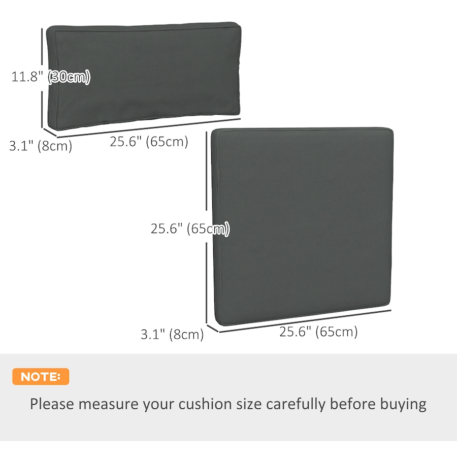 Image 993404_ALTMORE2.jpg, Product 993-404 / Price $369.99, Outsunny Replacement Cushions for Outdoor Furniture Garden Seat Cushion Pad from Outsunny on TSC.ca's Home & Garden department