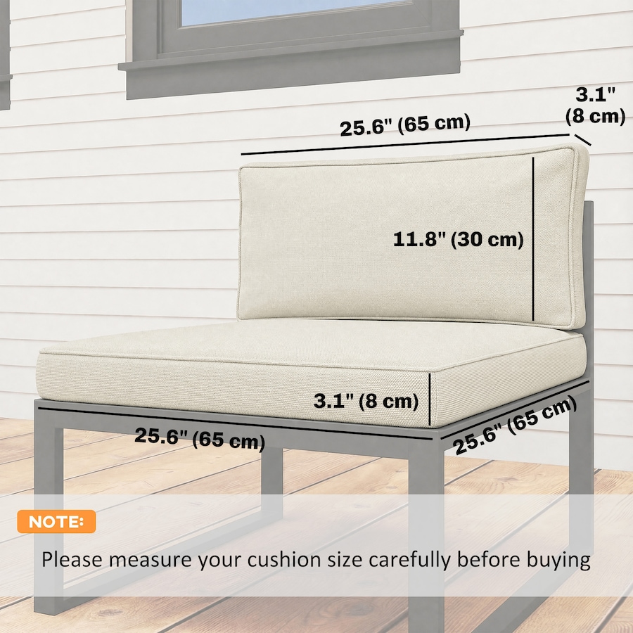 Image 993404_ALTMORE20.jpg, Product 993-404 / Price $369.99, Outsunny Replacement Cushions for Outdoor Furniture Garden Seat Cushion Pad from Outsunny on TSC.ca's Home & Garden department