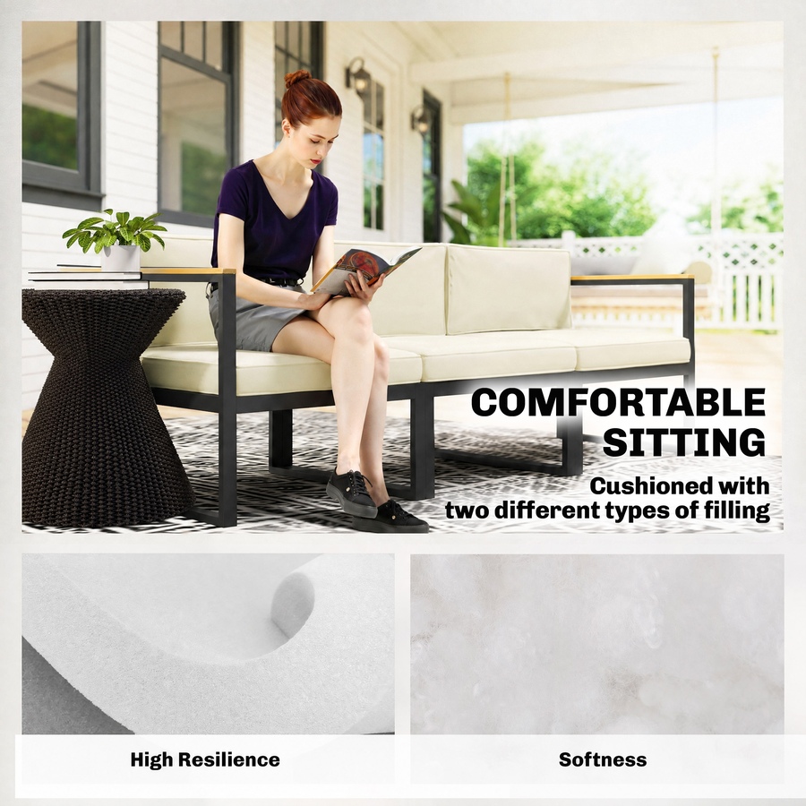 Image 993404_ALTMORE21.jpg, Product 993-404 / Price $369.99, Outsunny Replacement Cushions for Outdoor Furniture Garden Seat Cushion Pad from Outsunny on TSC.ca's Home & Garden department