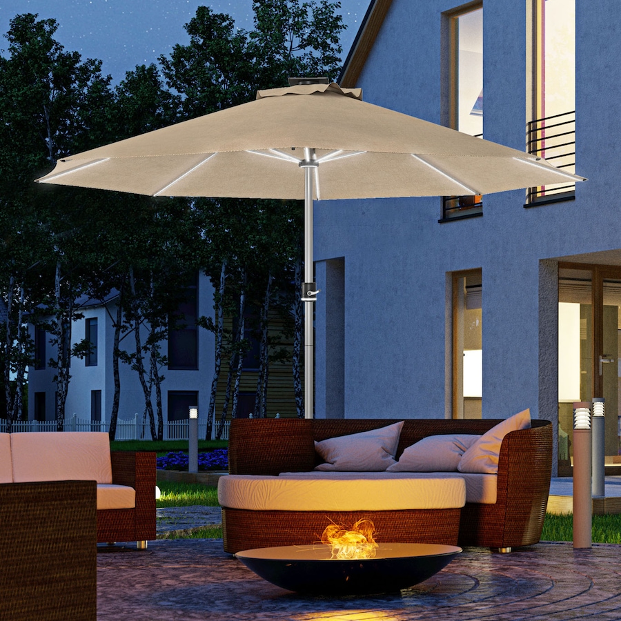 Image 993420_ALTMORE1.jpg, Product 993-420 / Price $74.99, Outsunny 9.6 x 9.6 ft Patio Umbrella from Outsunny on TSC.ca's Home & Garden department