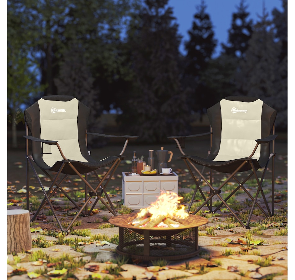 Image 993430_ALTMORE11.jpg, Product 993-430 / Price $84.99 - $89.99, Outsunny Folding Camping Chairs from Outsunny on TSC.ca's Health & Fitness department