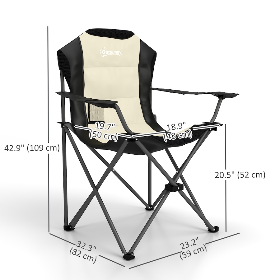 Image 993430_ALTMORE12.jpg, Product 993-430 / Price $74.99 - $79.99, Outsunny Folding Camping Chairs, Set of 2 High Back Folding Chairs from Outsunny on TSC.ca's Health & Fitness department