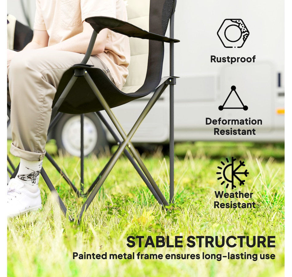 Image 993430_ALTMORE14.jpg, Product 993-430 / Price $84.99 - $89.99, Outsunny Folding Camping Chairs from Outsunny on TSC.ca's Health & Fitness department