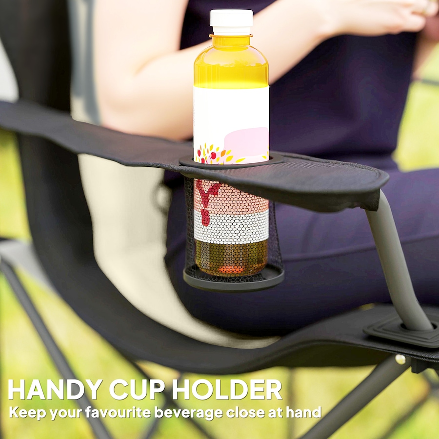 Image 993430_ALTMORE15.jpg, Product 993-430 / Price $74.99 - $79.99, Outsunny Folding Camping Chairs, Set of 2 High Back Folding Chairs from Outsunny on TSC.ca's Health & Fitness department