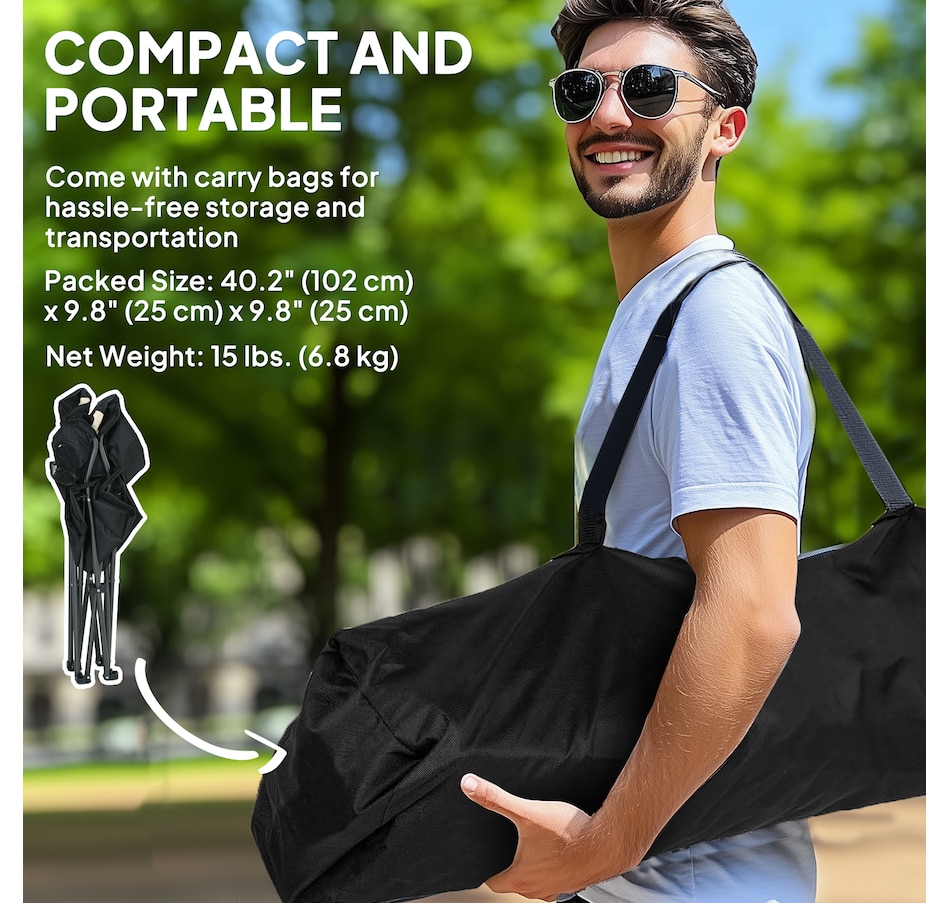Image 993430_ALTMORE16.jpg, Product 993-430 / Price $84.99 - $89.99, Outsunny Folding Camping Chairs from Outsunny on TSC.ca's Health & Fitness department