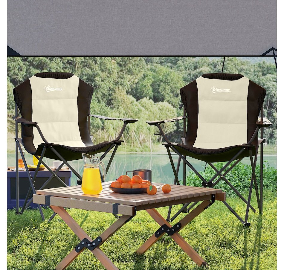 Image 993430_ALTMORE17.jpg, Product 993-430 / Price $84.99 - $89.99, Outsunny Folding Camping Chairs from Outsunny on TSC.ca's Health & Fitness department