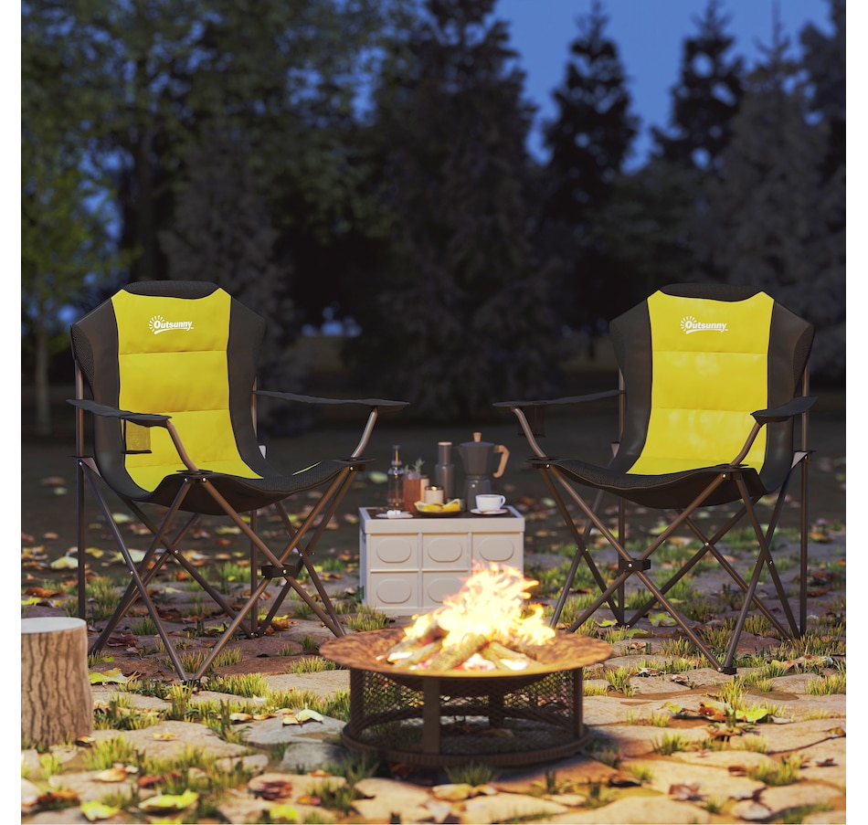Image 993430_ALTMORE2.jpg, Product 993-430 / Price $84.99 - $89.99, Outsunny Folding Camping Chairs from Outsunny on TSC.ca's Health & Fitness department
