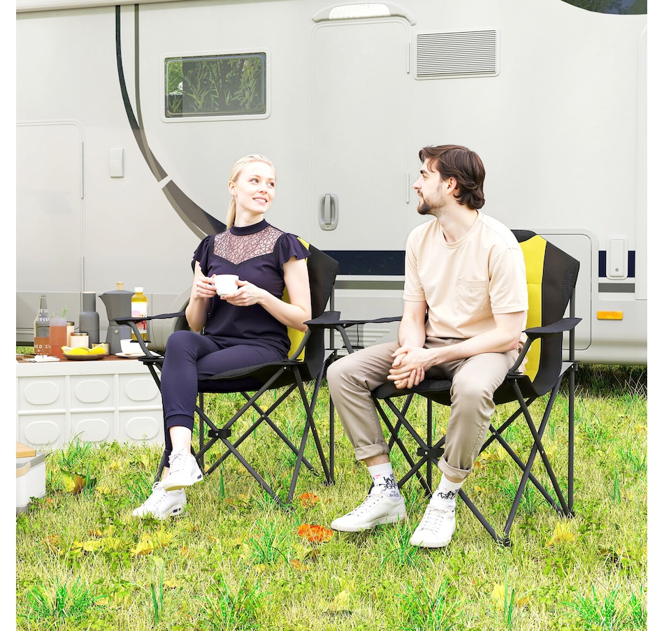 Image 993430_ALTMORE9.jpg, Product 993-430 / Price $84.99 - $89.99, Outsunny Folding Camping Chairs from Outsunny on TSC.ca's Health & Fitness department