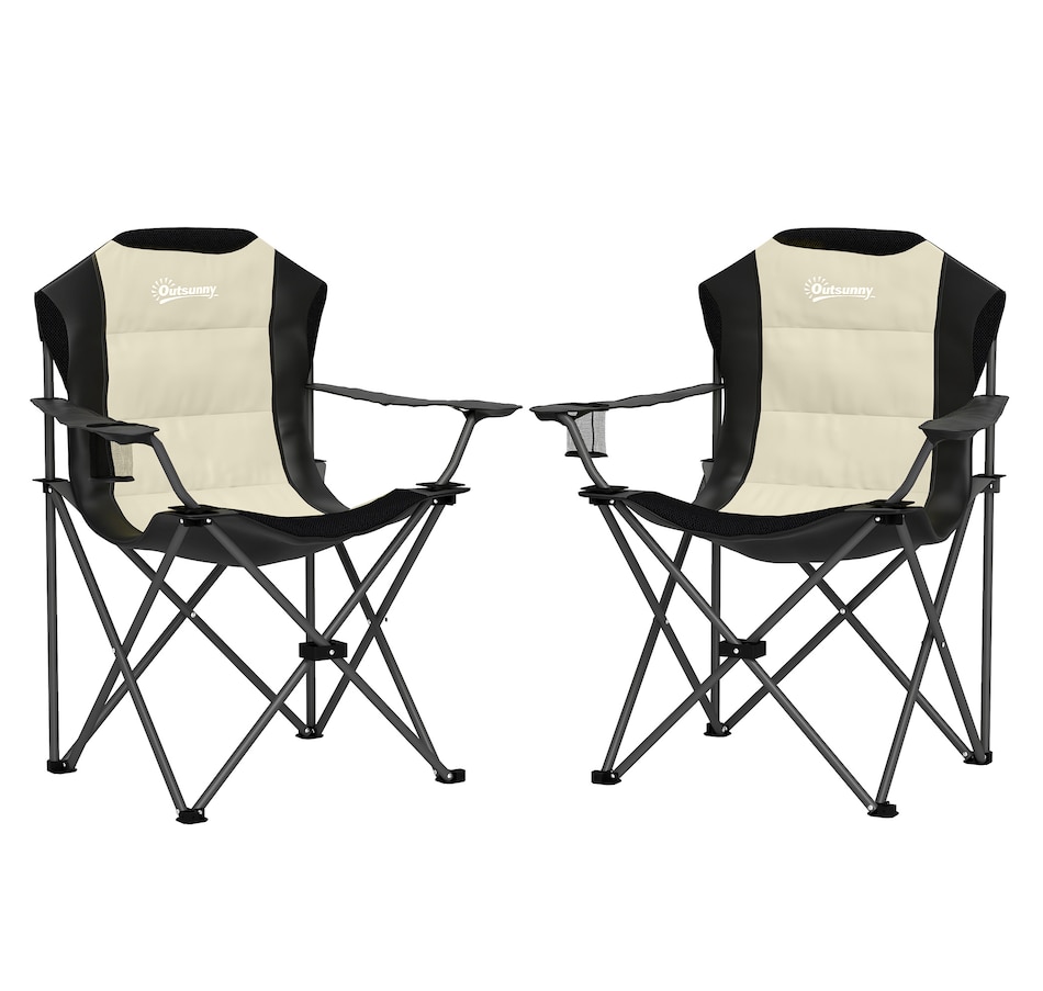 Image 993430_ST02.jpg, Product 993-430 / Price $84.99 - $89.99, Outsunny Folding Camping Chairs from Outsunny on TSC.ca's Health & Fitness department