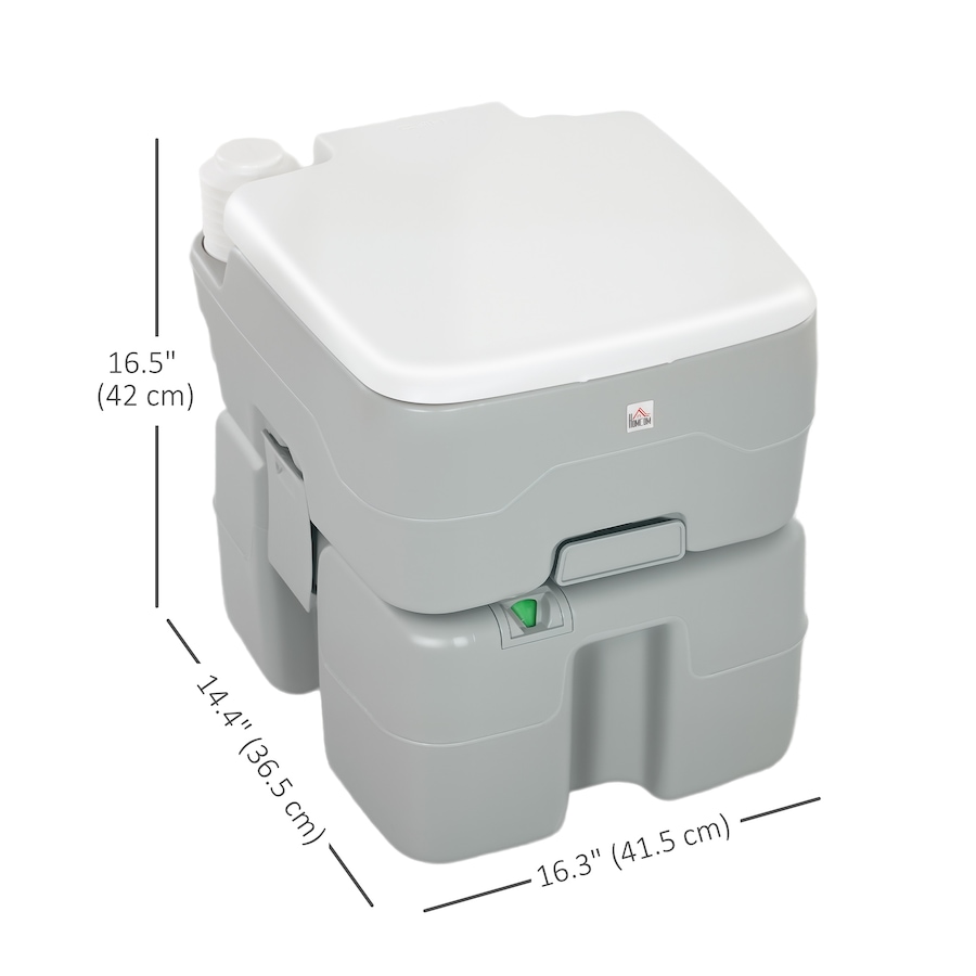 Image 993435_ALTMORE2.jpg, Product 993-435 / Price $109.99, HOMCOM Outdoor Portable Travel Toilet Flushable Tank from HOMCOM on TSC.ca's Health & Fitness department