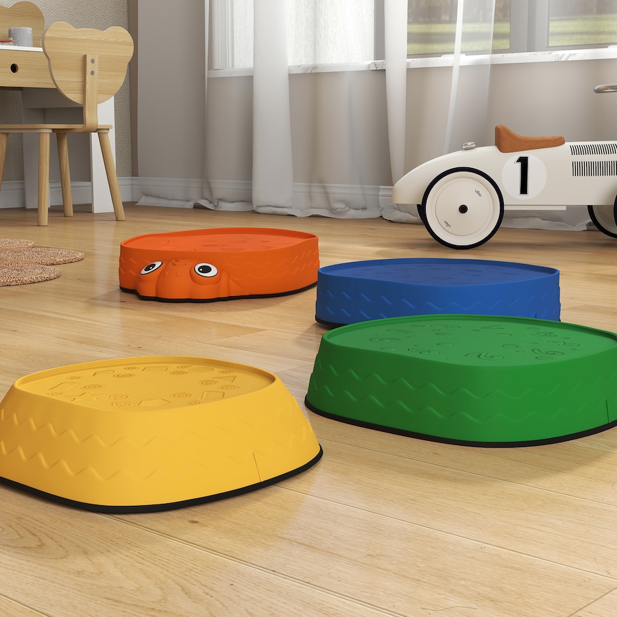 Image 993460_ALTMORE7.jpg, Product 993-460 / Price $24.99, Qaba Ladybug Kids Balance Stepping Stones, Non-Slip Balance River Stones from Qaba on TSC.ca's Home & Garden department