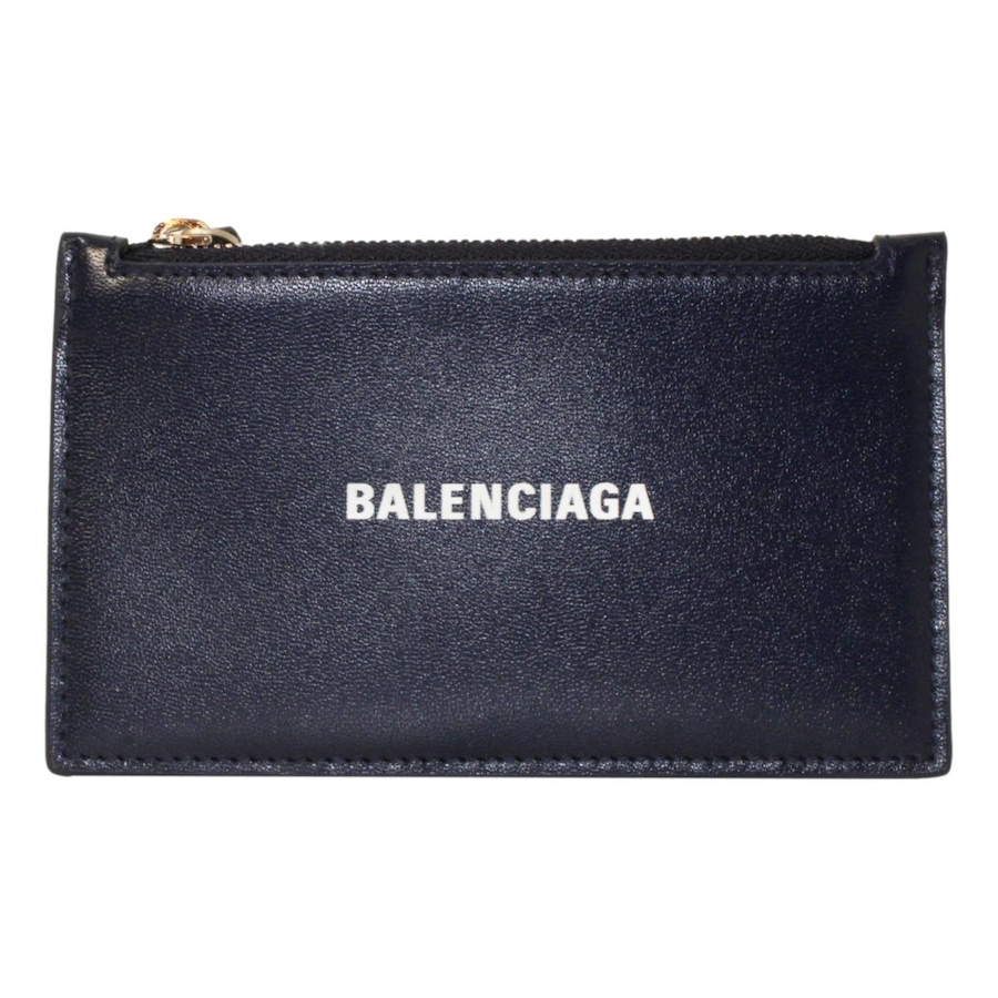 Image 993483_ST01.jpg, Product 993-483 / Price $557.00, Balenciaga Cash Navy Leather Large Coin Card Holder Wallet from Balenciaga on TSC.ca's Fashion department