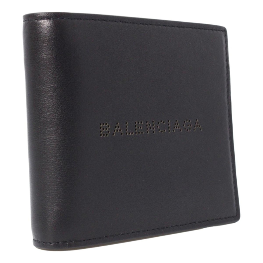 Image 993489_ALTMORE22.jpg, Product 993-489 / Price $628.00, Balenciaga Cash Black Calfskin Leather Perforated Bifold Wallet from Balenciaga on TSC.ca's Fashion department