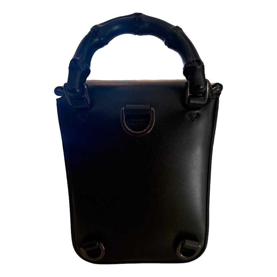Image 993505_ALTMORE12.jpg, Product 993-505 / Price $2,536.00, Gucci Bamboo 1947 Mini Black Leather Top Handle Crossbody Bag from Gucci on TSC.ca's Fashion department